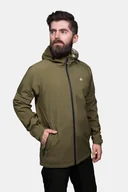 Kurtki i kamizelki sportowe męskie - Kurtka męska przeciwdeszczowa Alpinus Girdiman zielony - miniaturka - grafika 1