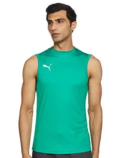 Koszulki męskie - PUMA PUMA Koszulka męska Teamfinal 21 Training Jersey SL z krótkim rękawem zielony zielony M 65648305_M_Green - grafika 1