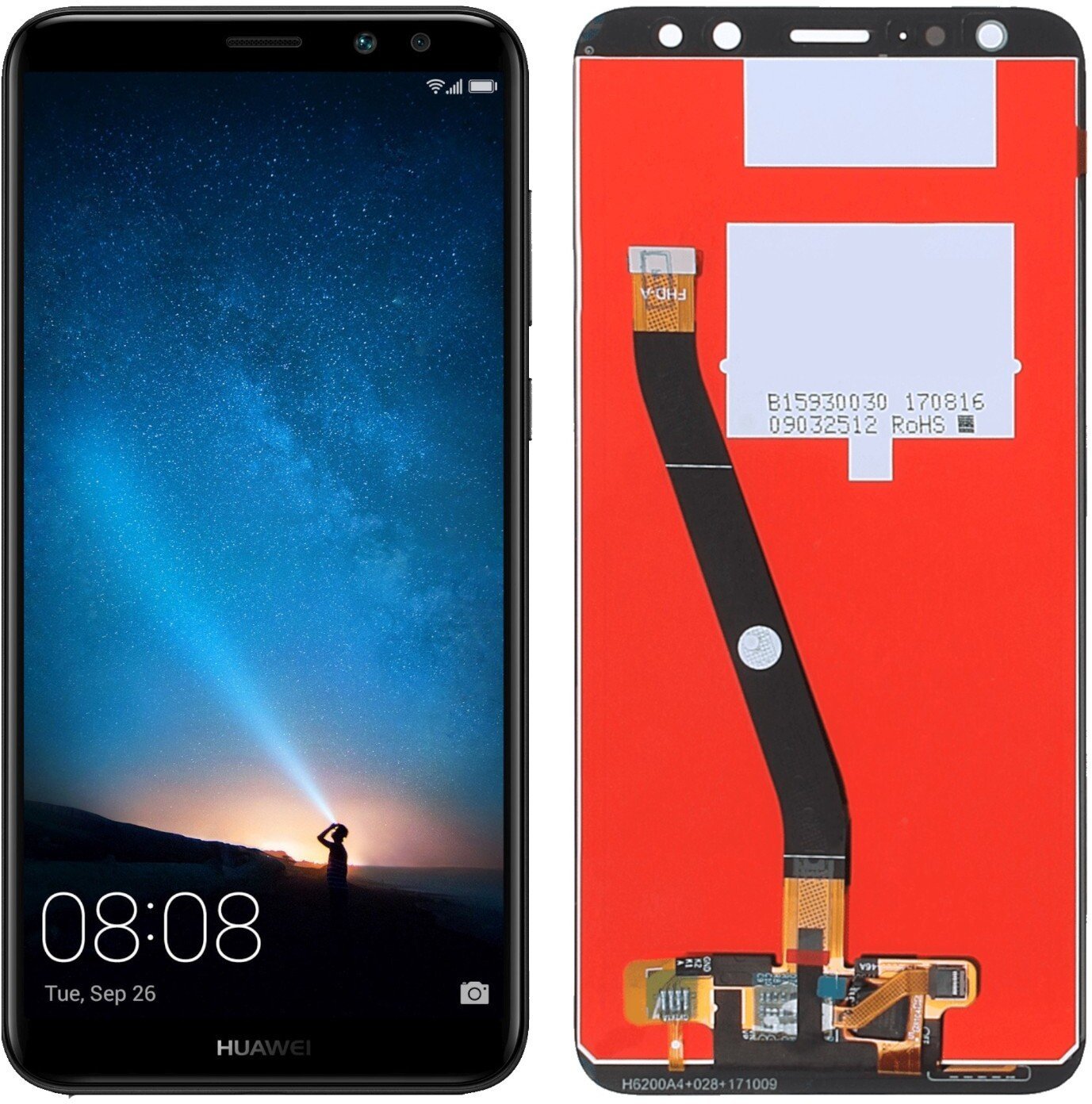 Wyświetlacz do Huawei Mate 10 Lite LCD RNE-L21 Ekran Czarny