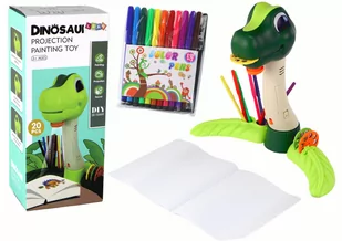 Projektor do Rysowania Dinozaur Dźwięki Akcesoria - Zegary - miniaturka - grafika 1