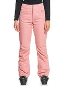Spodnie damskie - ROXY Długie spodnie damskie różowe M - miniaturka - grafika 1