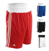 Spodenki męskie - adidas adidas męskie bokserskie szorty bokserskie, czerwone, XL K-REY-ABX066XLS - miniaturka - grafika 1