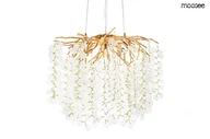 Lampy sufitowe - Lampa wisząca MOOSEE RIVIERA 60 złota / clear - miniaturka - grafika 1