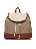 Plecaki - Roxy Plecak ERJBP04745 Beżowy - miniaturka - grafika 1