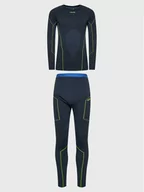 Bielizna sportowa męska - Viking Komplet bielizny termoaktywnej Atos 500/23/6765 Granatowy Slim Fit - miniaturka - grafika 1