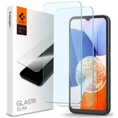 Folie ochronne do telefonów - Spigen AGL05971 Glas.tR Slim do Samsung Galaxy A14 5G - 2-Pack - miniaturka - grafika 1