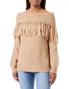 usha FESTIVAL Sweter damski, beżowy, XL-XXL - Swetry damskie - miniaturka - grafika 1