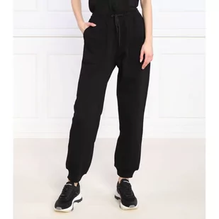 Trussardi Spodnie dresowe | Regular Fit - Dresy damskie - miniaturka - grafika 1