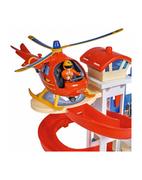 Lalki dla dziewczynek - Simba Fireman Sam new water station play building - miniaturka - grafika 1
