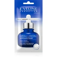 Maseczki do twarzy - Eveline Cosmetics Face Therapy Professional Ampoule-mask Kremowa maseczka, Hyaluron 8.0 ml - miniaturka - grafika 1