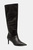 Kozaki damskie - Aldo kozaki HEATHHER damskie kolor brązowy na szpilce 14148408 - miniaturka - grafika 1