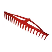 Grabie i motyki - Pro 12251 Grabie plastikowe do siana 18-zębów nieoprawne 60cm - miniaturka - grafika 1