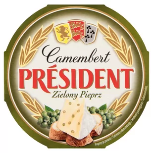 President - Camembert zielony pieprz - Sery - miniaturka - grafika 1