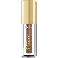 Szminki - Delia Cosmetics Cream Glow Gloss Pomadka w płynie nr 208 Brownie 5ml - miniaturka - grafika 1