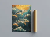 Obrazy i zdjęcia - Plakat - Wodny świat - miniaturka - grafika 1