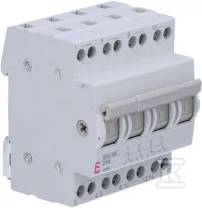 Przełącznik modułowy sieć-agregat I-O-II 25A 4-biegunowy SSQ 425 - Inne akcesoria elektryczne - miniaturka - grafika 1