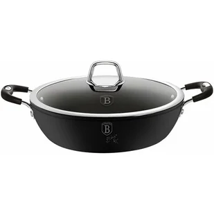 Berlinger Haus GARNEK TYTANOWY NISKI 28cm 3.8L BLACK PROFESSIONAL LINE BH-6125 BH-6125 - Garnki - miniaturka - grafika 1