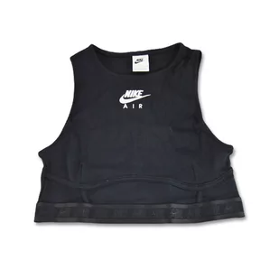 Koszulka Nike Air Rib Tank Top Wmns Black/White - DM6069-010-S - Koszulki męskie - miniaturka - grafika 1