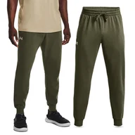 Spodnie sportowe męskie - Spodnie fitness męskie Under Armour Rival Fleece Joggers - miniaturka - grafika 1