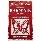 Farby i media malarskie - czakos Barwnik do tkanin "Motyl", bordowy, Biel i Kolor, 10 g CZ-BT-082 - miniaturka - grafika 1