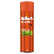 Kosmetyki do golenia - Gillette Fusion 5 Ultra Sensitive, Żel do golenia z aloesem, 200 ml - miniaturka - grafika 1
