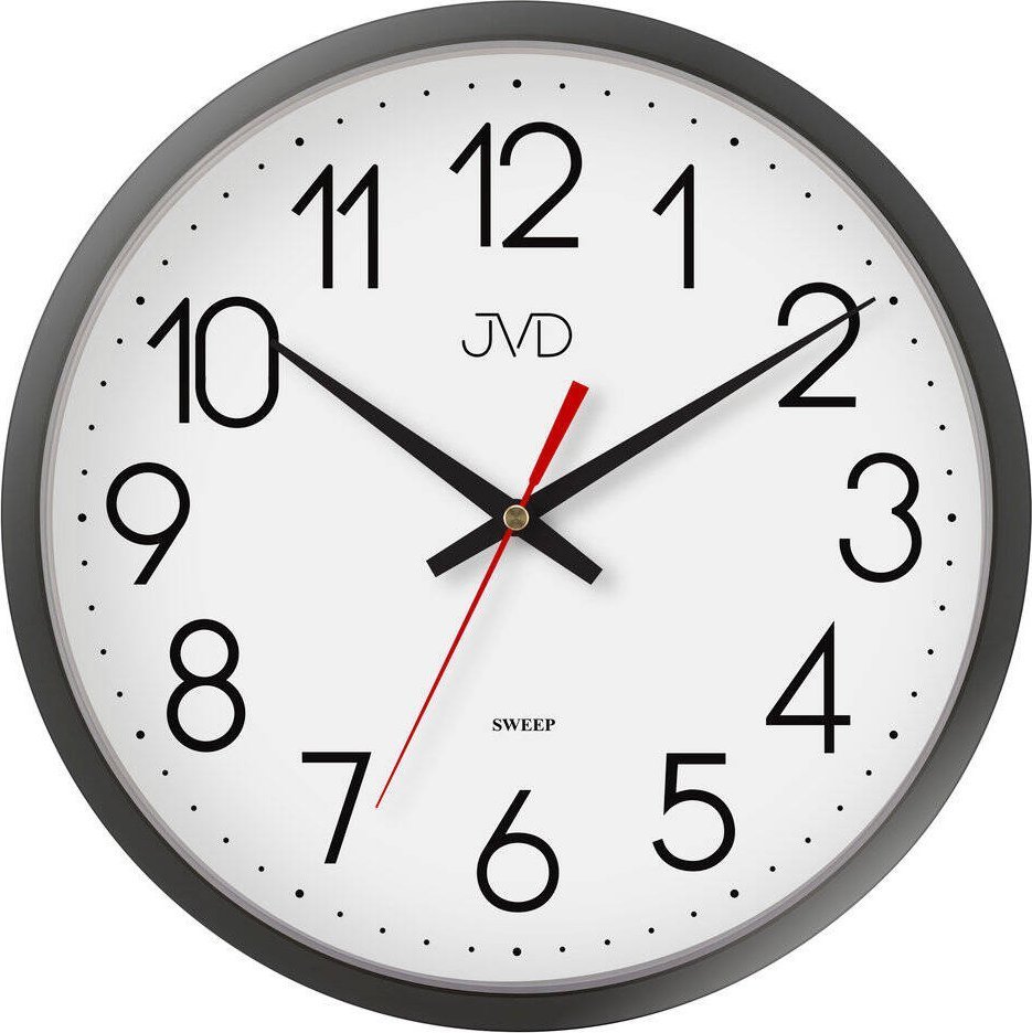 JVD Zegar ścienny JVD HP614.3 cichy mechanizm, 28 cm