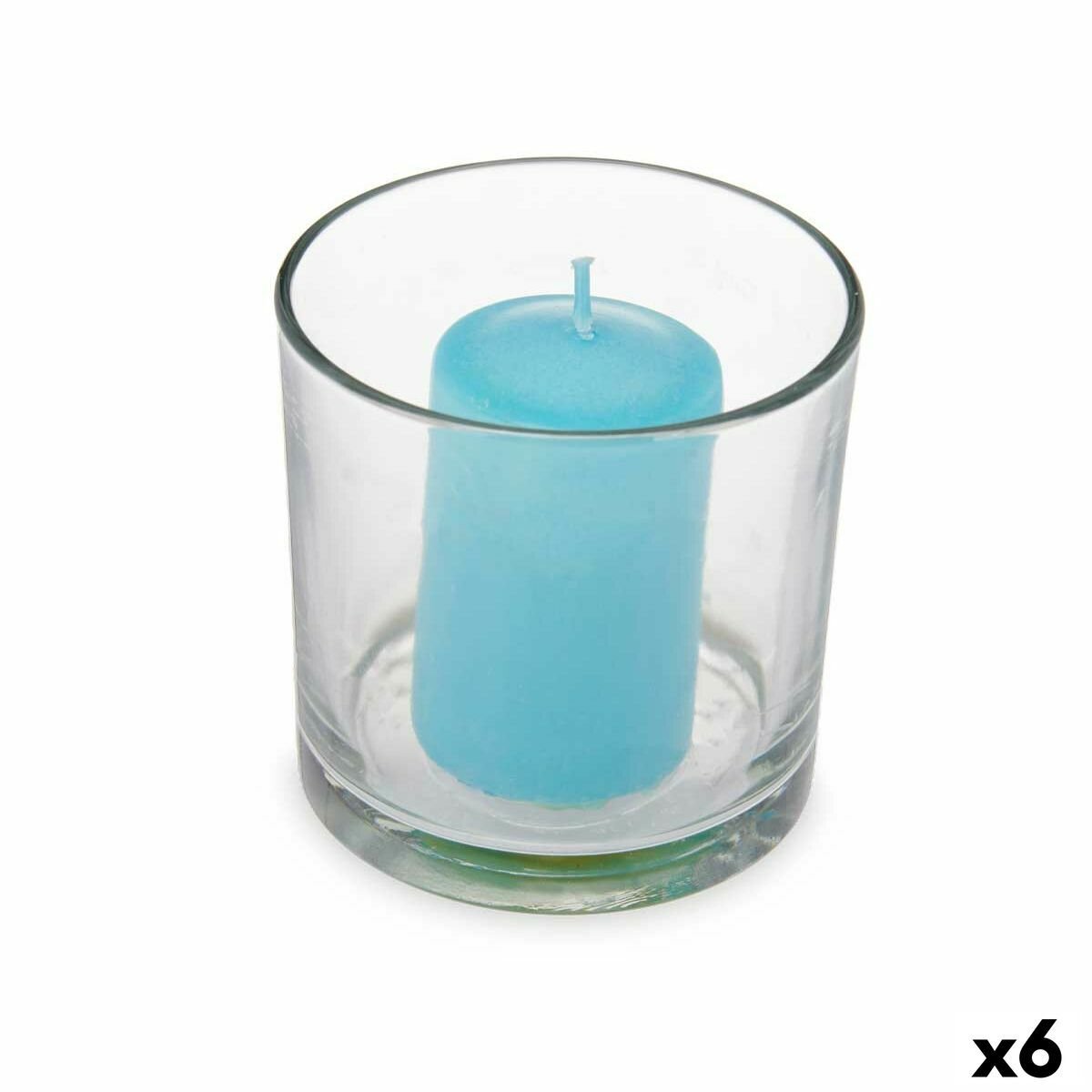 Świeca zapachowa 10 x 10 x 10 cm (6 sztuk) Szkło do picia oceanu