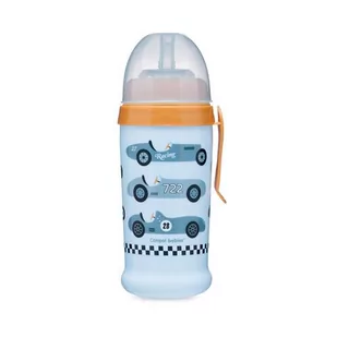 Bidon niekapek - Racing Canpol Babies, Kolor: Niebieski - Bidony dla dzieci - miniaturka - grafika 1