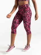 Spodnie sportowe damskie - Dare 2b Legginsy sportowe "Influential" w kolorze różowym - miniaturka - grafika 1