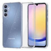 Etui i futerały do telefonów - Etui TECH-PROTECT Flexair do Samsung Galaxy A25 5G Przezroczysto-brokatowy - miniaturka - grafika 1