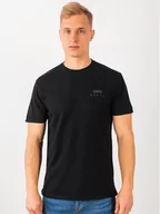 Koszulki męskie - Edwin T-Shirt I026690 TH16J94 8967 Czarny Regular Fit - miniaturka - grafika 1