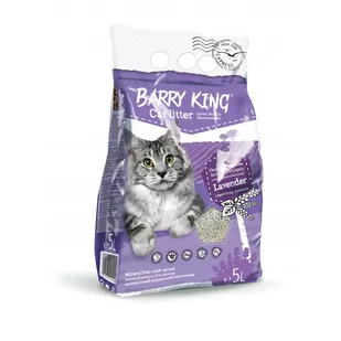 Barry King Barry King żwirek lawendowy, bentonit 5L - Żwirek dla kotów - miniaturka - grafika 1
