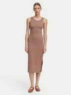 Sukienki - Roxy Sukienka codzienna Good Keepsake ERJKD03442 Zielony Regular Fit - miniaturka - grafika 1