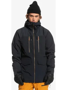 Quiksilver Kurtka narciarska w kolorze czarnym - Kurtki narciarskie - miniaturka - grafika 1