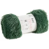 Koce - Koc EUROFIRANY Design 91 Tiffany 1 70 x 160 cm Ciemnozielony - miniaturka - grafika 1