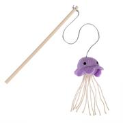 Zabawki dla kotów - TIAKI Cat Fishing Rod Squishy - 1 szt - miniaturka - grafika 1