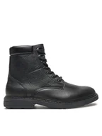 Buty zimowe męskie - Tommy Hilfiger Kozaki FM0FM05192 Czarny - miniaturka - grafika 1
