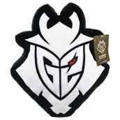 Kołdry i poduszki dla dzieci - G2 Esports Pluszak Poduszka Logo 38 cm Oryginalny Produkt - miniaturka - grafika 1