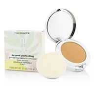 Podkłady do twarzy - Clinique Beyond Perfecting, podkład w pudrze i korektor 07 Cream Chamois, 14,5 g - miniaturka - grafika 1