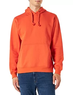 Clique Męska bluza z kapturem Basic, Pomarańczowy (krwionośny), XXL - Bluzy męskie - miniaturka - grafika 1