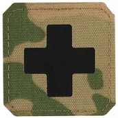 Odzież taktyczna i umundurowanie - Naszywka medyczna M-Tac Medic Cross Laser Cut - Multicam/Black (51122802) - miniaturka - grafika 1
