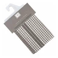 Ściereczki, gąbki, czyściki - Komplet 6 jasnobrązowych bawełnianych ścierek Tiseco Home Studio Waffle, 46x70 cm - miniaturka - grafika 1