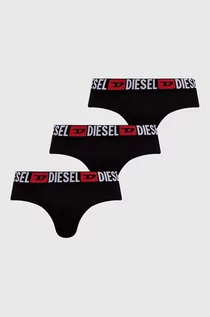 Majtki damskie - Diesel figi 3-pack kolor czarny - grafika 1