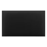 Panele ścienne i boazeria - Panel Ścienny Tapicerowany 3D Prostokąt 40X30 Cm Czarny S01 Ekoskóra - miniaturka - grafika 1