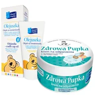 Kosmetyki kąpielowe dla dzieci - Zestaw Skarb Matki Olejuszka olejek na ciemieniuszkę od urodzenia 30 ml + krem do pupy Zdrowa Pupka od urodzenia 90 ml - miniaturka - grafika 1