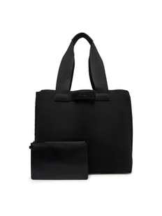 Calvin Klein Torba Ck Ease E/W Tote Knit K50K512892 Czarny - Torby męskie - miniaturka - grafika 1