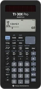 Kalkulator Texas Instruments Texas Instruments TI 30X Pro MathPrint - Kalkulatory - miniaturka - grafika 1
