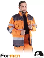 Odzież robocza - LH-FMNWX-J - Kurtka ochronna ocieplana FORMEN OEKO-TEX® Standard 100 - 3 kolory - M-3XL. - miniaturka - grafika 1