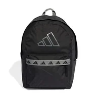 Plecaki szkolne i tornistry - Plecak szkolny ADIDAS CL TAPE BPK JY1058 – Czarny - miniaturka - grafika 1