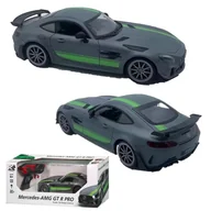 Zabawki zdalnie sterowane - Zdalnie sterowany samochód Mercedes RC 1:16 szary - miniaturka - grafika 1